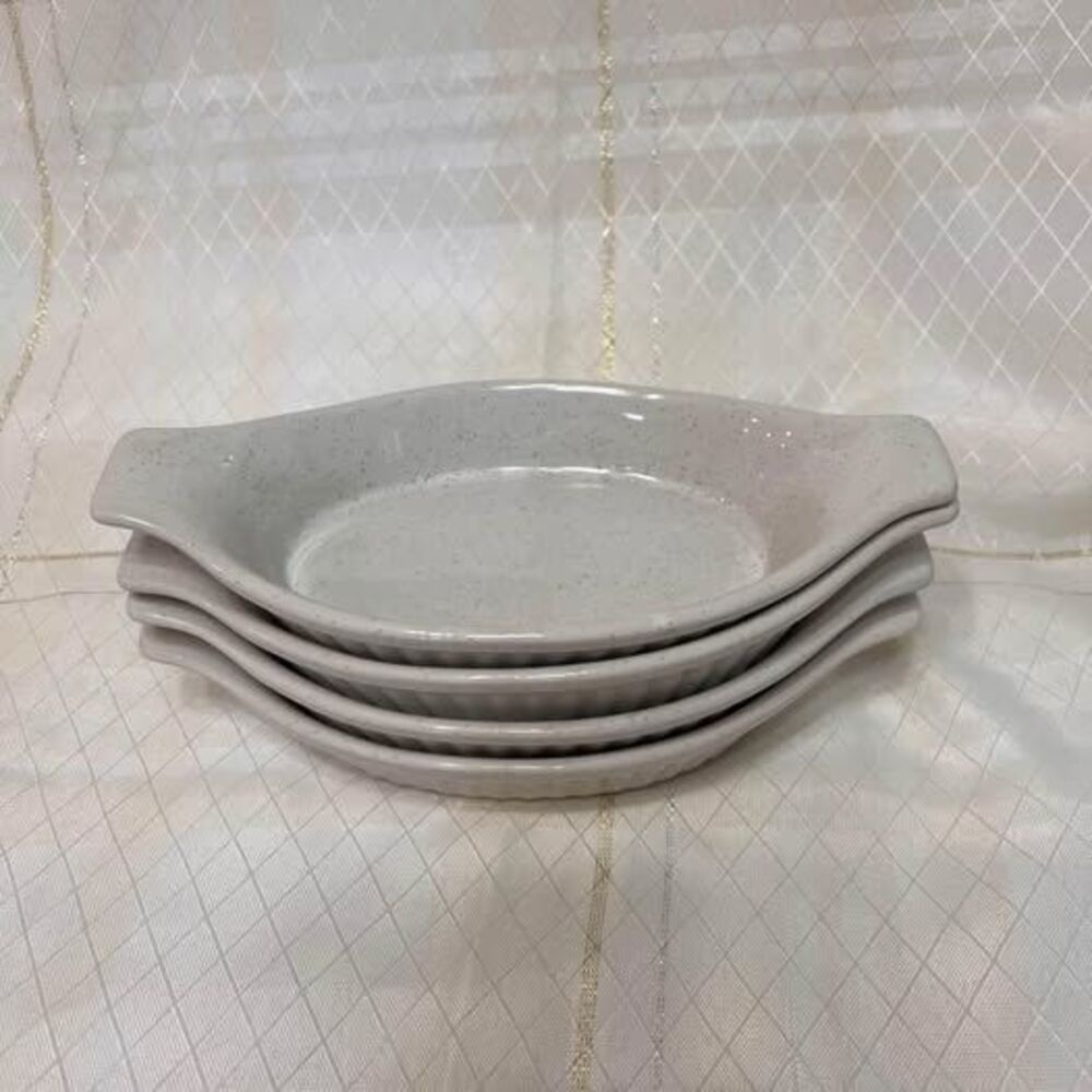 Vintage Stoneware, Japan Set of 4, Vintage Serving Dishes Ice Cream Bowls